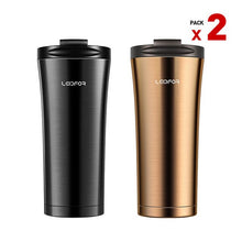 Load image into Gallery viewer, 2019 Coffee Mug Milk Metal Insulated Copper Stainless Steel Vacuum Flask Car Thermal Water Bottle Coffee Cup Beer Thermo Mugs