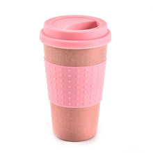 Load image into Gallery viewer, Pure Color Reusable Coffee Cups High Quality Non-slip Eco Friendly Travel Coffee Mugs Easy To Clean
